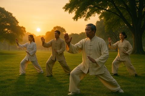 Регулярная практика тай-чи улучшает осанку и психоэмоциональное состояние, сообщили врачи