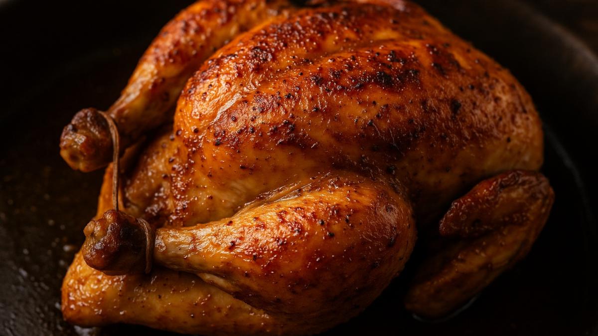Запеченная курица