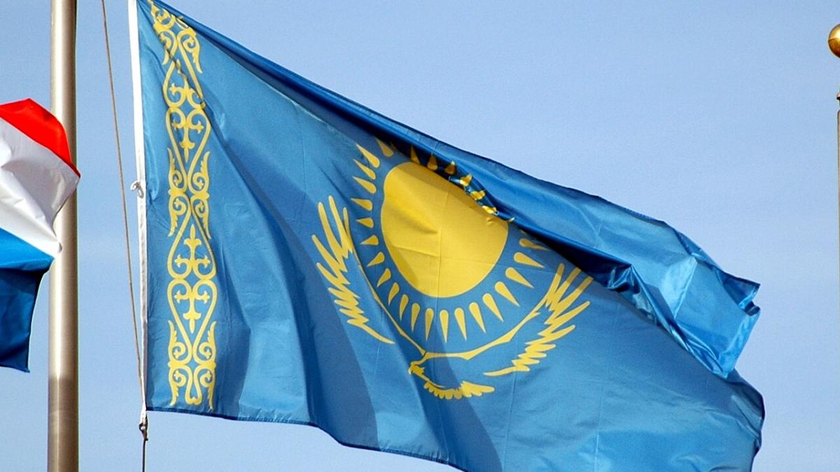 Флаг Казахстана