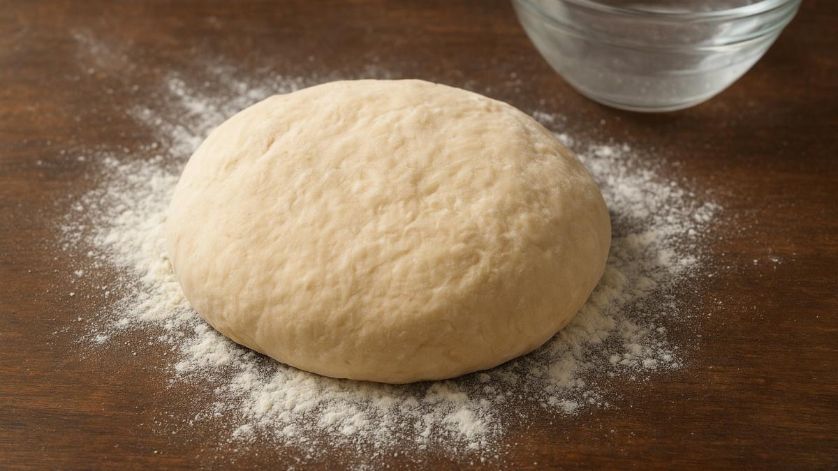 Тесто для пиццы без дрожжей