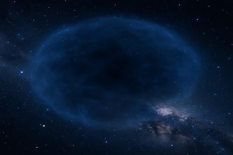 Тень черной дыры в M87 помогает астрономам уточнить свойства темной материи