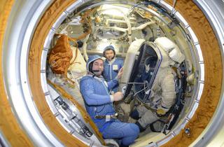 Иркутяне провели земляка Сергея Микаева в восьмимесячную экспедицию на МКС