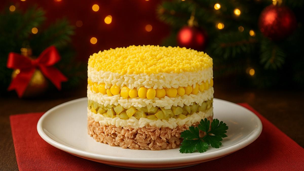 Салат Рыбка