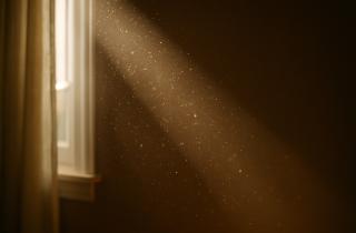 Обилие текстиля в доме увеличивает накопление пыли на поверхностях