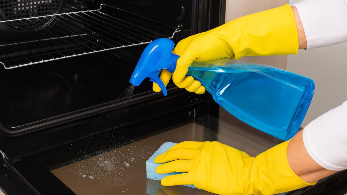 Чистка духовки