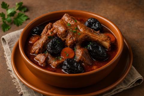 Запеченная баранья корейка с чесноком и розмарином сохраняет сочность — повар