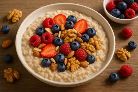 Швейцарский способ экономить время утром — ленивая овсянка за ночь в холодильнике Швейцарский способ экономить время утром — ленивая овсянка за ночь в холодильнике