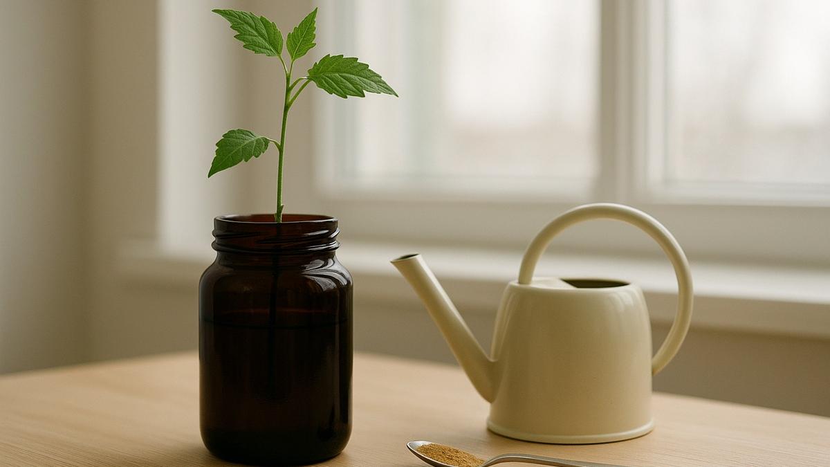 Черенкование в темной банке