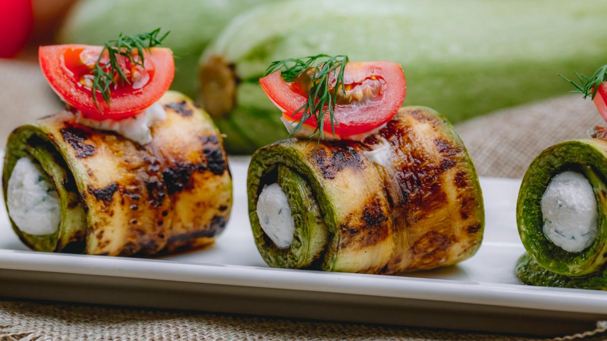 Рулетики из цукини
